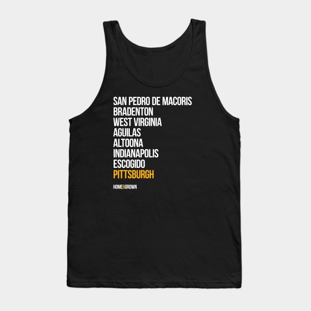 "Homegrown Series" Pittsburgh: Par-tay Tank Top by alanduda